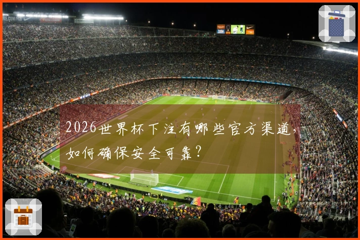 2026世界杯下注有哪些官方渠道，如何确保安全可靠？
