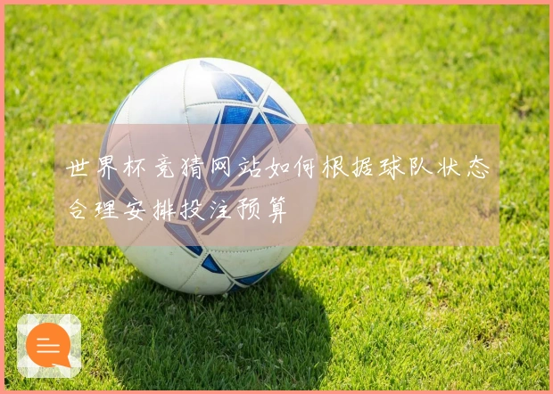 世界杯竞猜网站如何根据球队状态合理安排投注预算